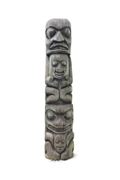 West Coast Totem Pole Royalty Free Stock Images