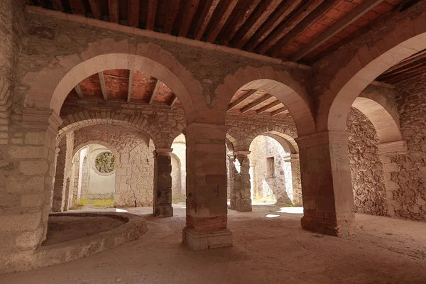 Середньовічні арки в мексиці — стокове фото