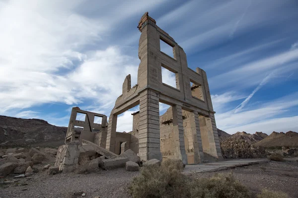 Opuštěným v rhyolite ghost town — Stock fotografie