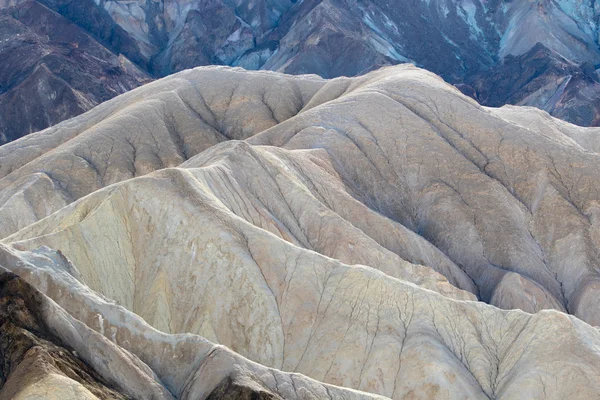 Krajobraz erozji w dolinie śmierci — Zdjęcie stockowe