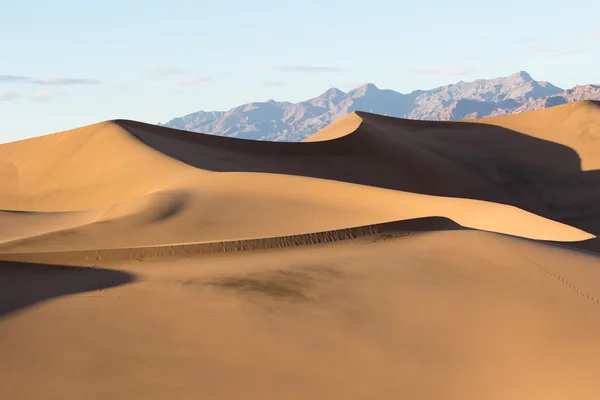 Gouden zandduinen in Californië — Stockfoto