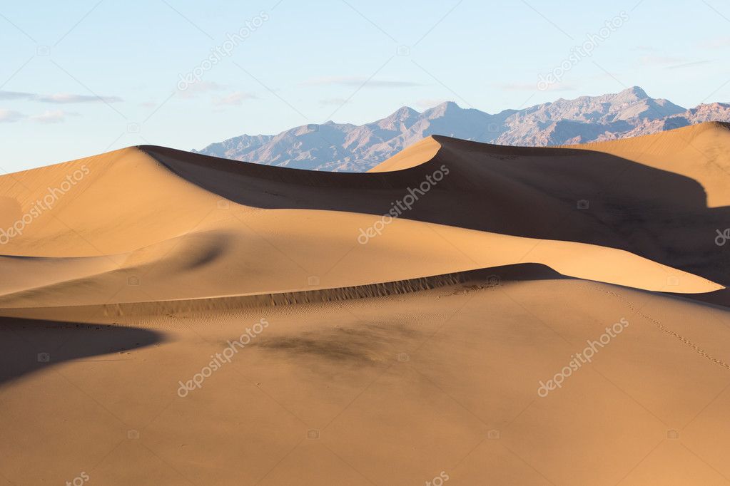 golden sand dunes in california