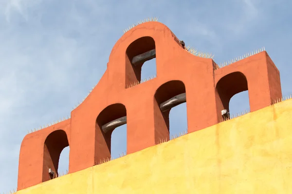 Detalles arquitectónicos españoles primer plano en México — Foto de Stock