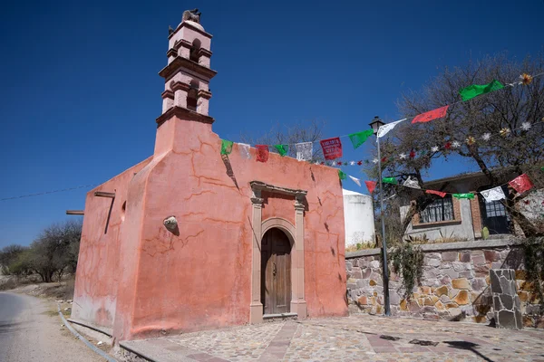 Indian chapel in Mexico — Stockfoto