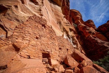 Kırmızı uçurumun konut kalıntıları arizona ABD