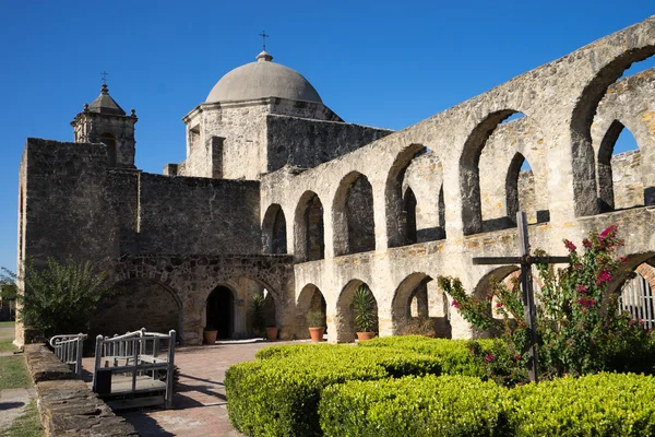 Missão San Jose em San Antonio Texas — Fotografia de Stock