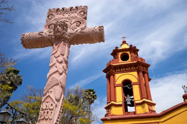 Cruz cristiana en México — Foto de Stock