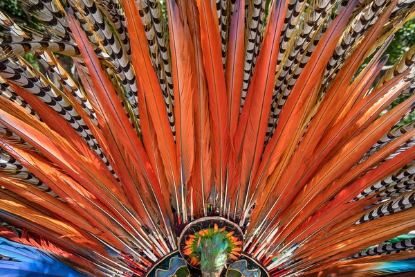 Tocado indio primer plano en México — Foto de Stock