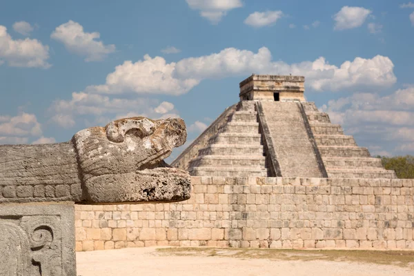 Stone snake head — Stock Photo, Image