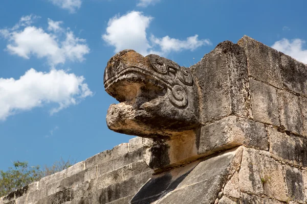 Antiga escultura maya — Fotografia de Stock