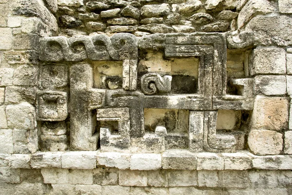 Rincian arsitektur Maya — Stok Foto