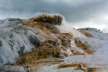 sonrası volkanik aktivite, mamut Kaplıcalar
