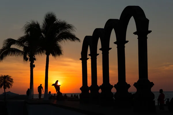 Los Arcos Puerto Vallarta Стокова Картинка