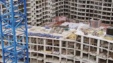  yeni bir mahallenin inşaatı