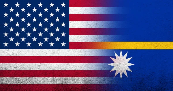 Bandera Nacional Los Estados Unidos América Usa Con Bandera Nacional — Foto de Stock