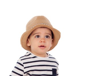 Bebek çocuk çizgili tişört