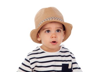 Bebek çocuk çizgili tişört