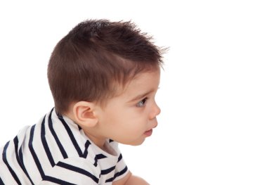 Bebek çocuk çizgili tişört