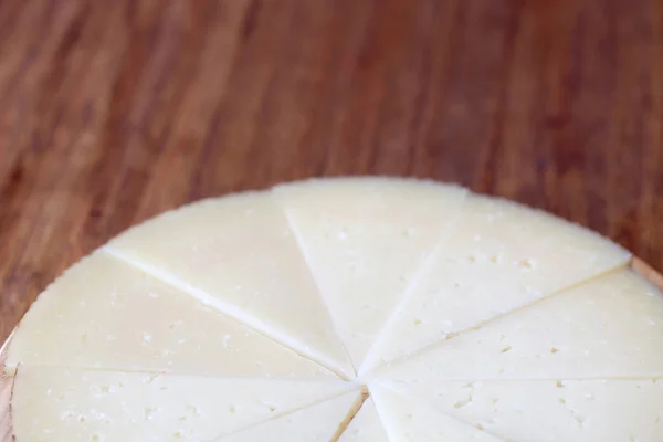 Delicious cheese from sheep — Stock Photo, Image