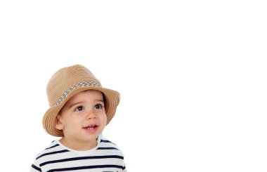 Bebek çocuk çizgili tişört