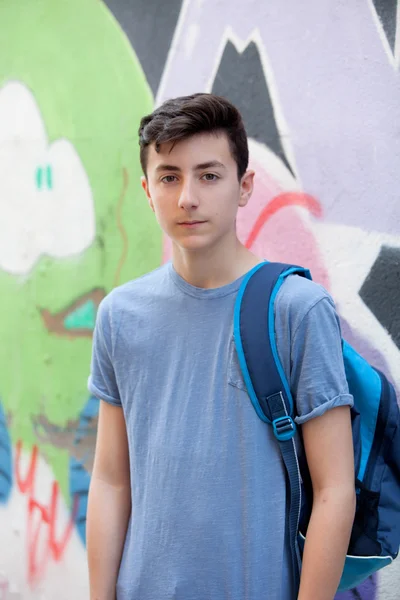 Rebellious male teenager — Stock Photo, Image