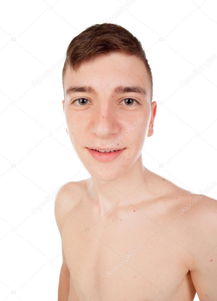 Skinny Shirtless Boys Funny Thin And Wiry Guy With Naked Torso