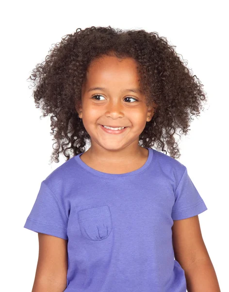 Malá Africká dívka s krásným výrazem — Stock fotografie