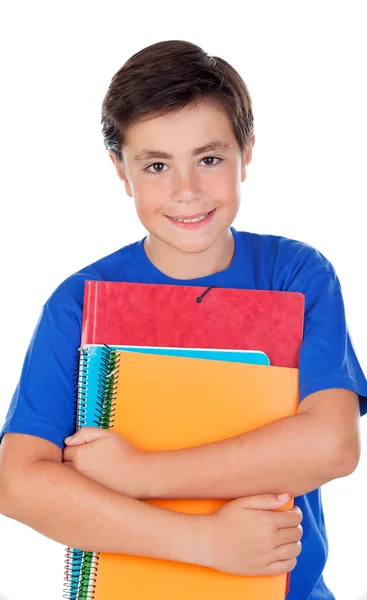 Student jongen tien jaar oud — Stockfoto