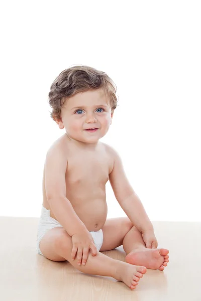 Boy with funny facial expression — Stock Photo, Image