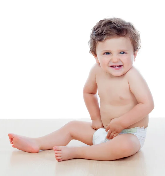 Boy with funny facial expression — Stock Photo, Image