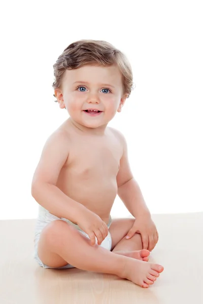 Boy with funny facial expression — Stock Photo, Image