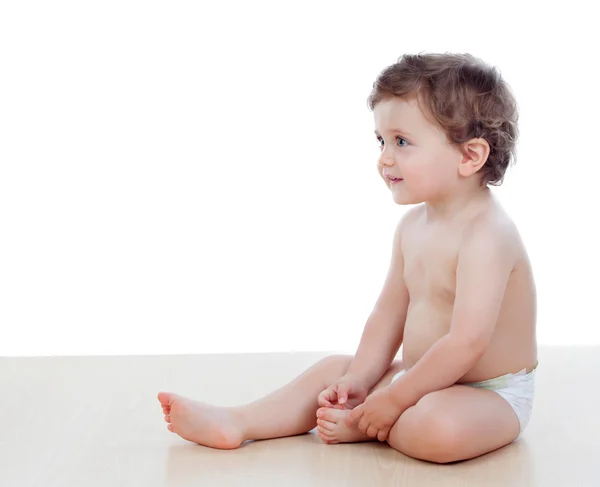 Boy with funny facial expression — Stock Photo, Image