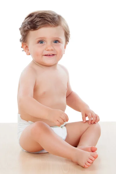 Boy with funny facial expression — Stock Photo, Image