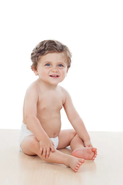 Boy with funny facial expression — Stock Photo, Image