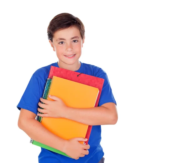 Student jongen tien jaar oud — Stockfoto