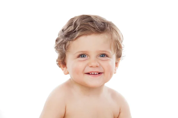 Boy with funny facial expression — Stock Photo, Image