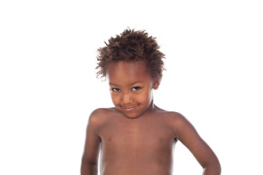 Afrikalı Çocuk komik surat