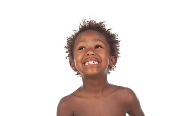 Afrikanska barn som gör roliga ansikten — Stockfoto