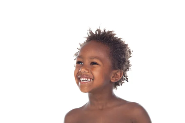 Afrikanska barn som gör roliga ansikten — Stockfoto