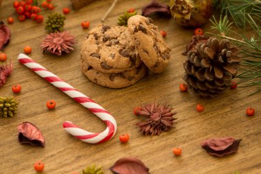 Noel süslemeleri tatlılar 