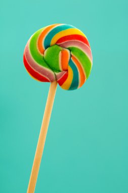 Çok renkli güzel lolipop 