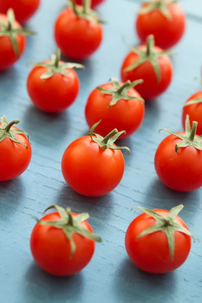 Latar belakang tomat ceri kecil — Stok Foto