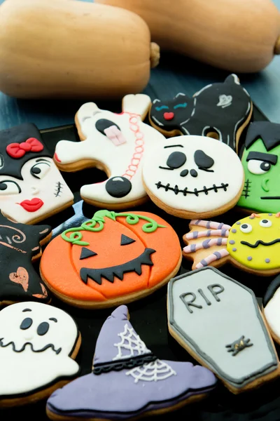 Galletas de Halloween con diferentes formas —  Fotos de Stock