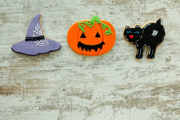 Galletas de Halloween con diferentes formas —  Fotos de Stock
