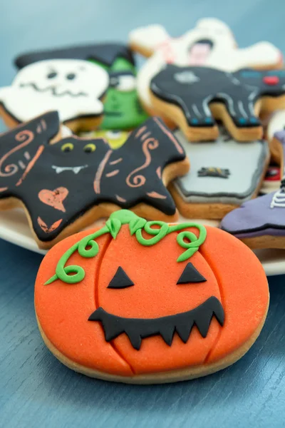 Galletas de Halloween con diferentes formas —  Fotos de Stock