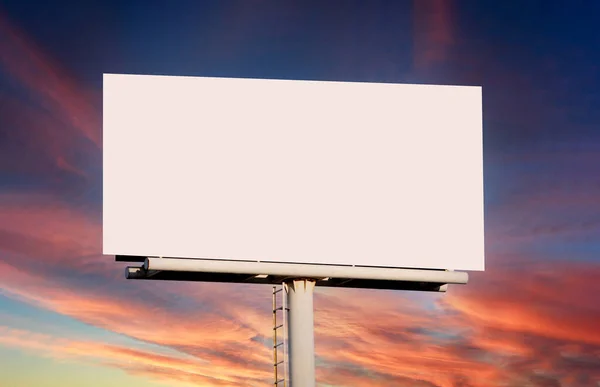 Cartaz Publicidade Vazio Para Usar Escrevendo Sua Mensagem — Fotografia de Stock