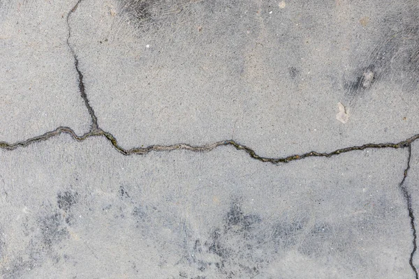 시멘트 바닥에 균열이 — 스톡 사진