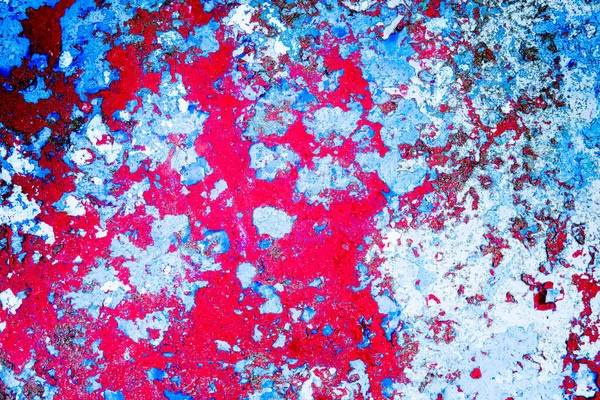 Oberfläche Mit Roter Farbe Überzogen Authentische Textur — Stockfoto