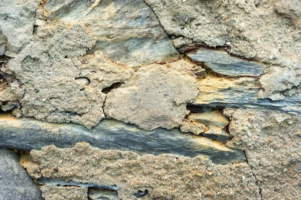 Wall Stone Bliska Pomocą Tapety — Zdjęcie stockowe