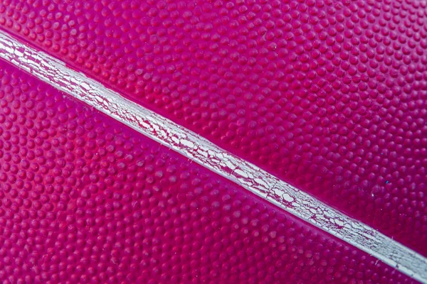 Texture Una Palla Basket Con Colore Viola Primo Piano — Foto Stock